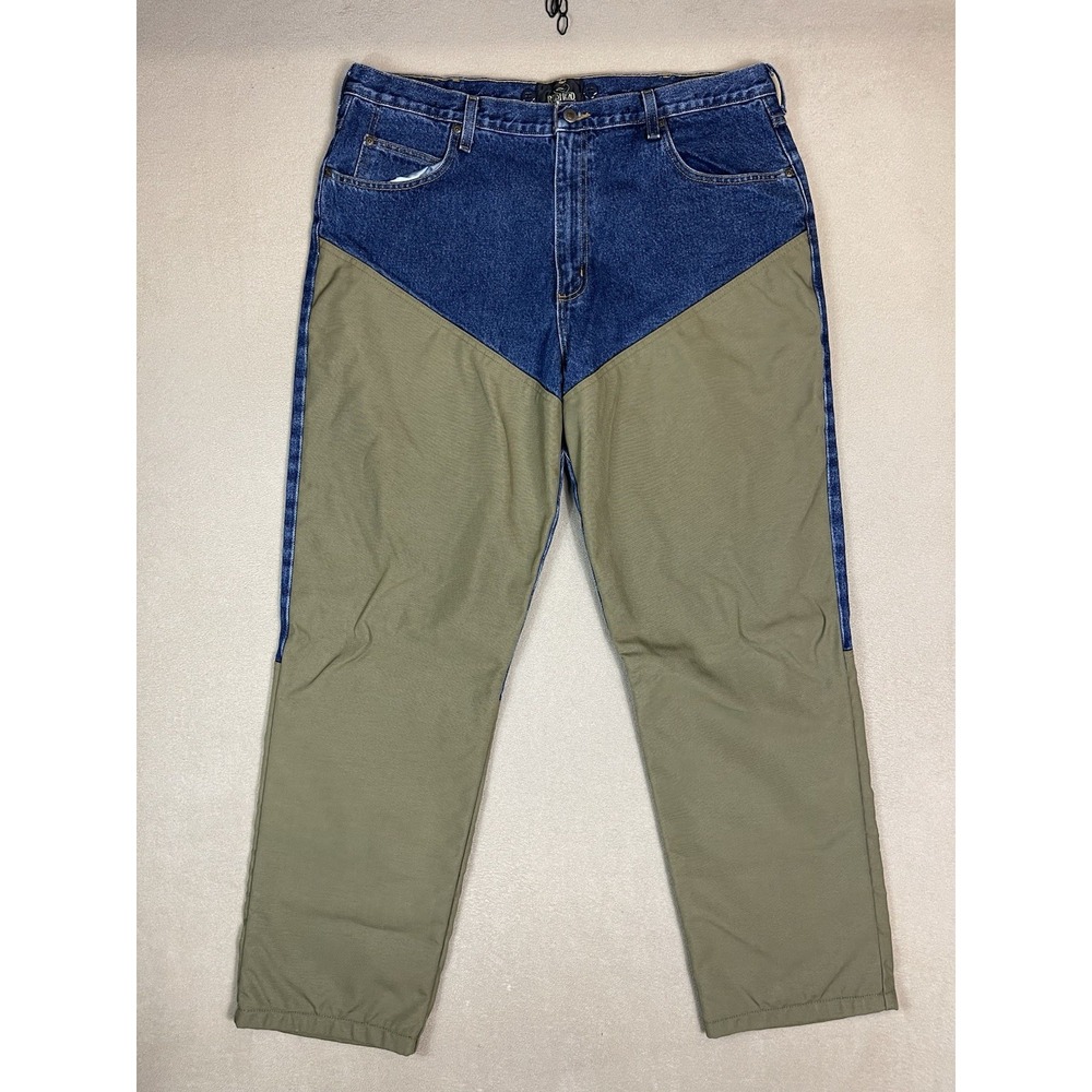 RedHead Jeans Mens 40x32 Blue Hunting Brush Guard Relaxed High Rise Denim Pants